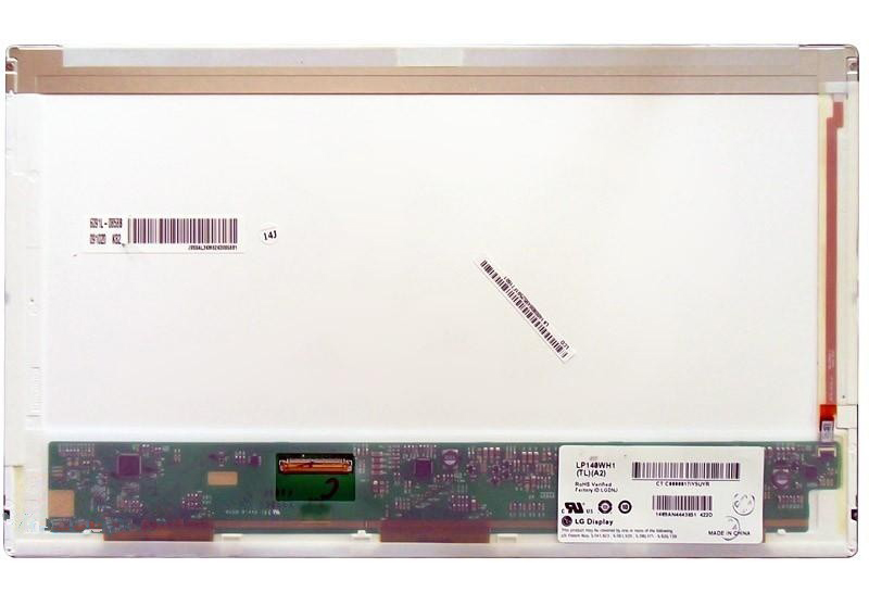 

Матрица OEM для ноутбука LP140WH1(TL)(A2) (1001627V), совместимая с p/n: LP140WH1(TL)(A2)