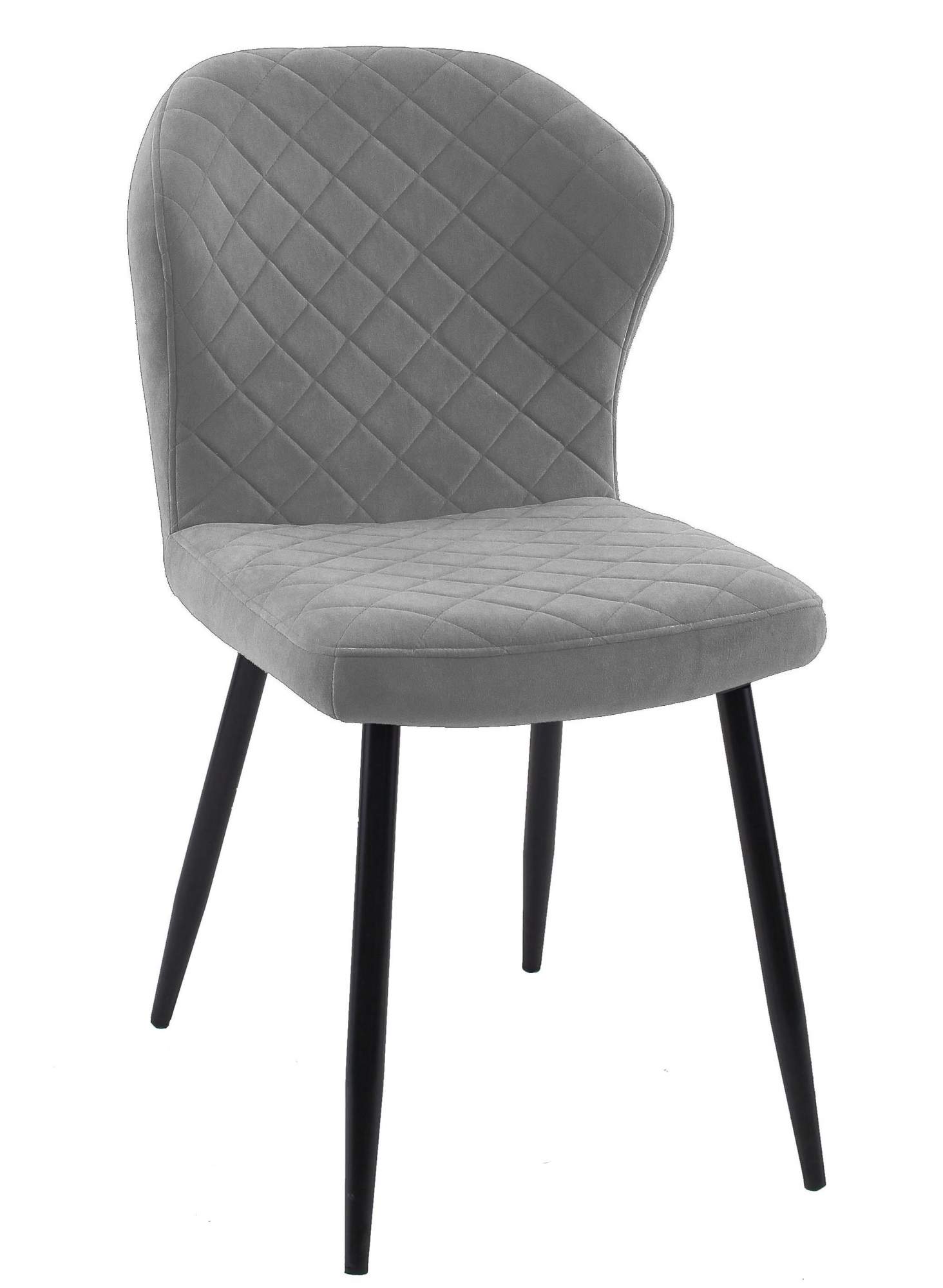 

Стул DIKLINE черный микровелюр 35x45x86 см