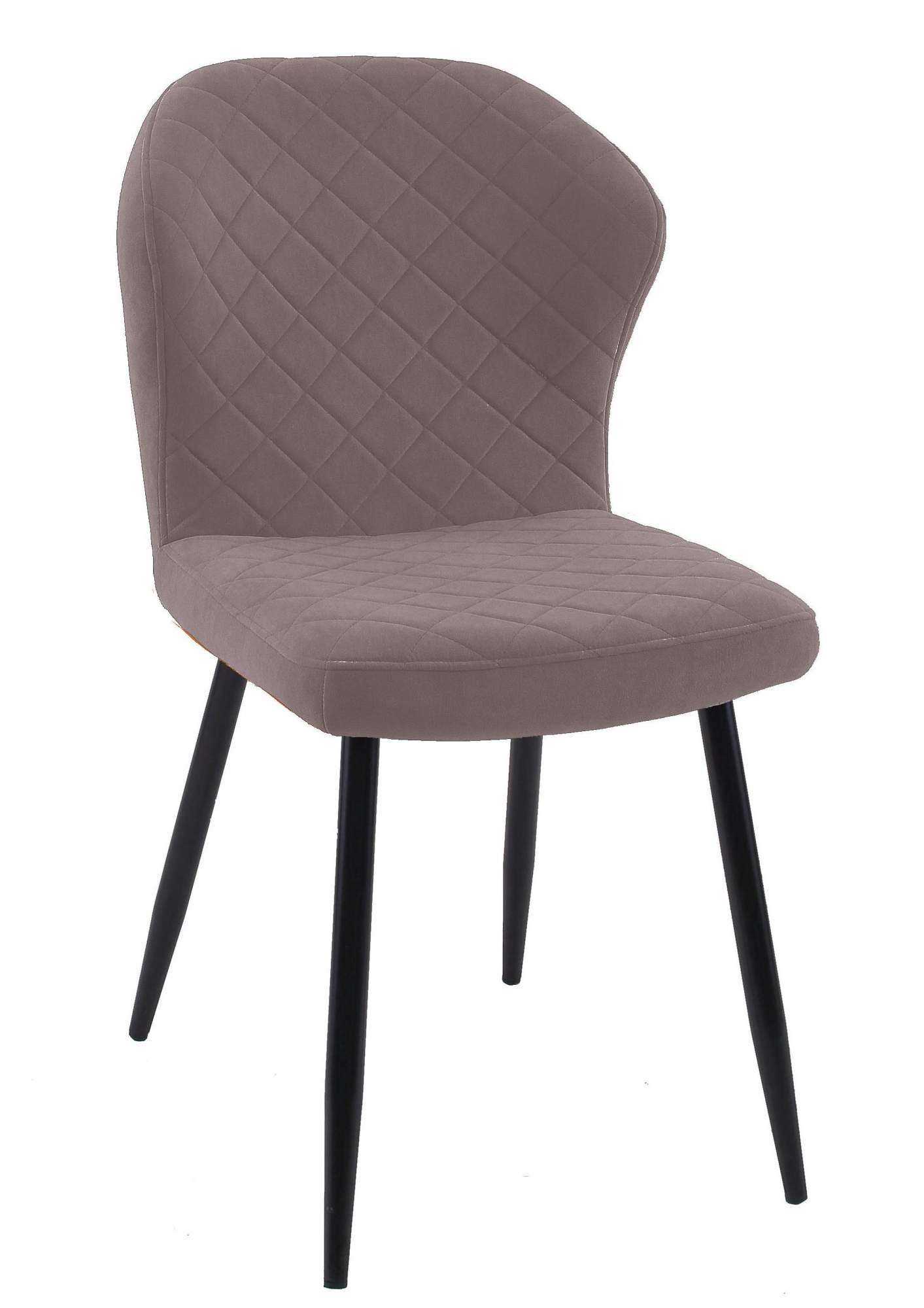 

Стул DIKLINE черный микровелюр 35x45x86 см