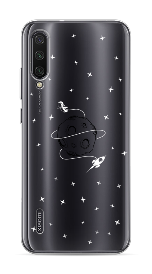 

Чехол на Xiaomi Mi CC9E "Полет вокруг луны", Белый;серый;черный, 36050-2