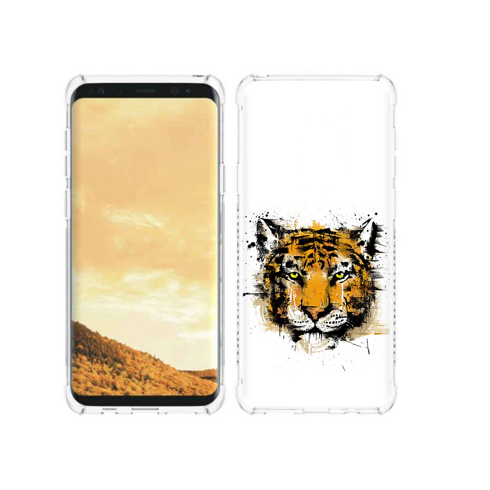 

Чехол MyPads Tocco для Samsung Galaxy S9 тигруля (PT98329.588.643), Прозрачный, Tocco