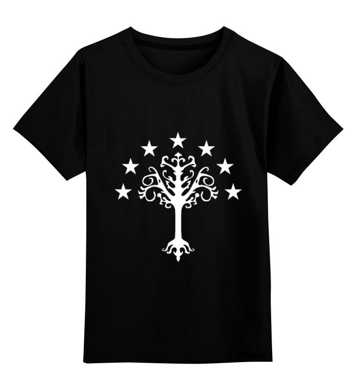

Футболка детская Printio White tree цв. черный р. 104, White tree