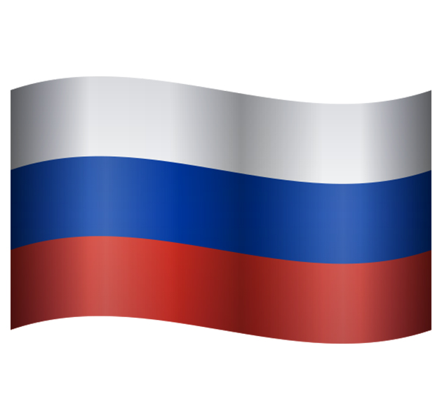 

Наклейка виниловая "RUS-флаг" (развивающийся) 19х15см полноцветная AUTOSTICKERS, Разноцветный