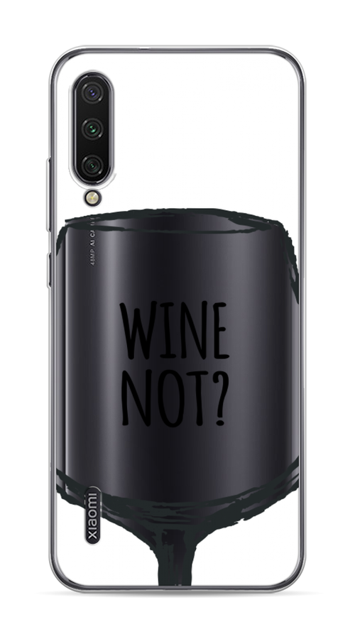 

Чехол на Xiaomi Mi CC9E "Wine not white", Белый, 36050-6