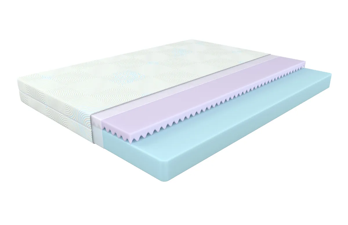 фото Матрас с чехлом iq sleep spirit lite, 80x200x18 см