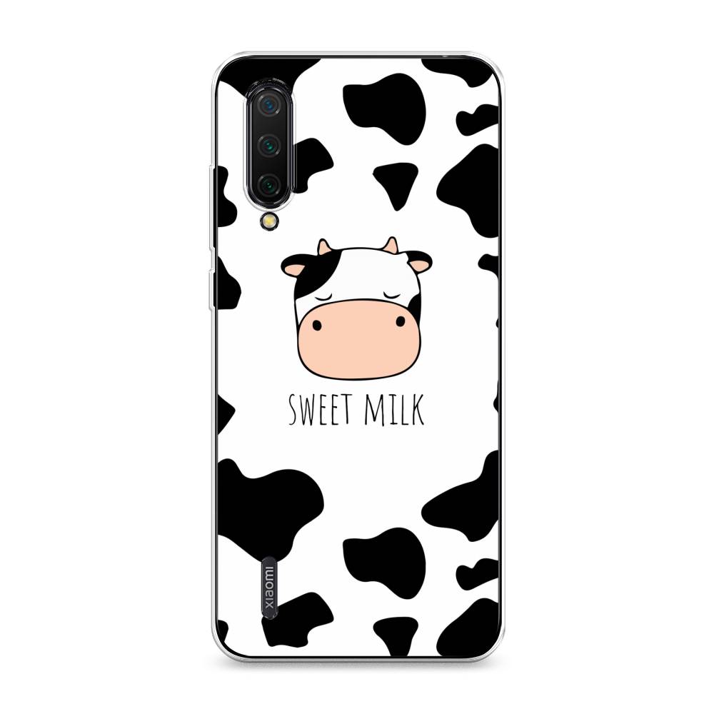 

Чехол на Xiaomi Mi CC9 "Sweet milk", Розовый;белый;черный, 36150-1