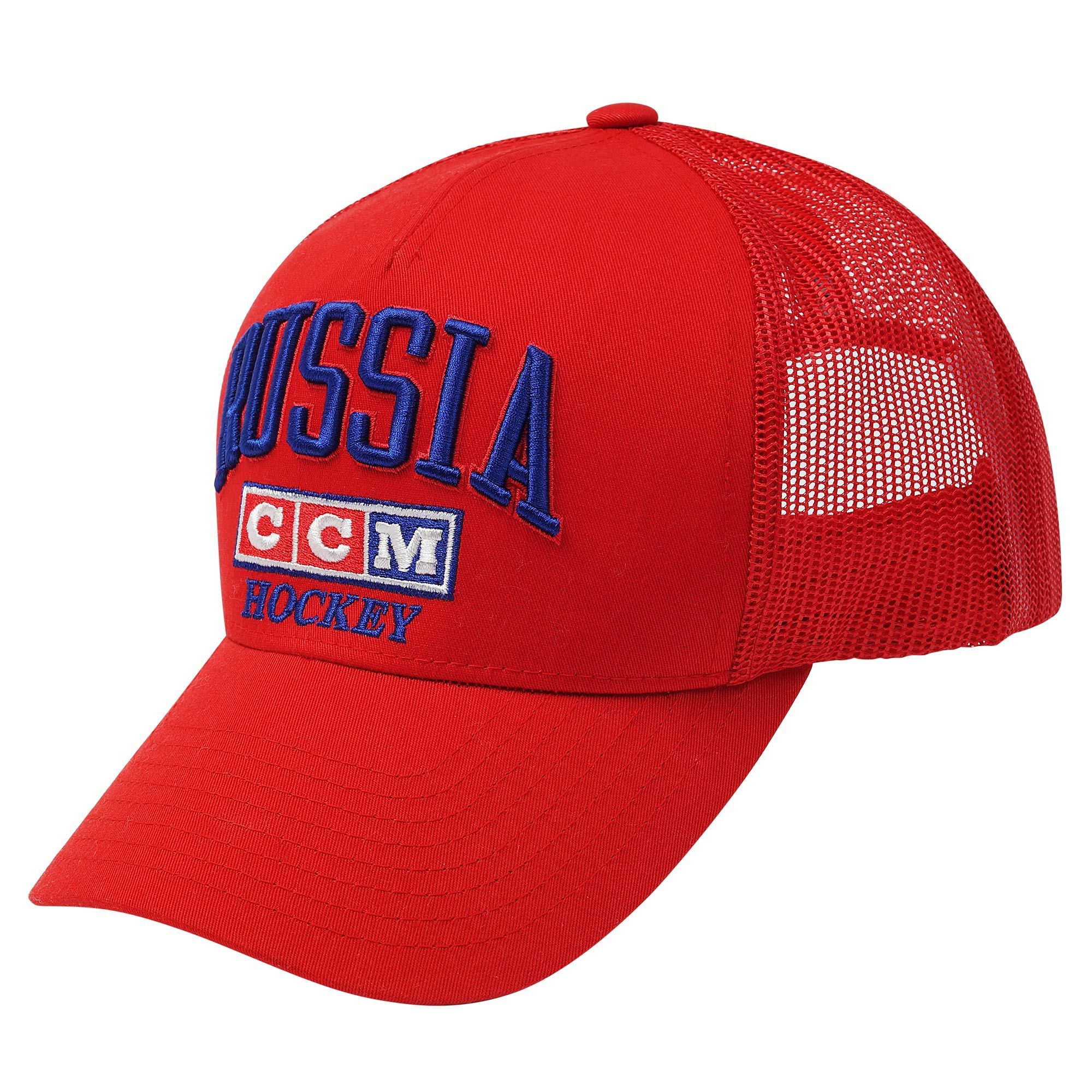 

Бейсболка ССМ HTR22ARU MESHBACK TRUCKER TEAM RUSSIA, красный, HTR22ARU MESHBACK TRUCKER TEAM RUSSIA