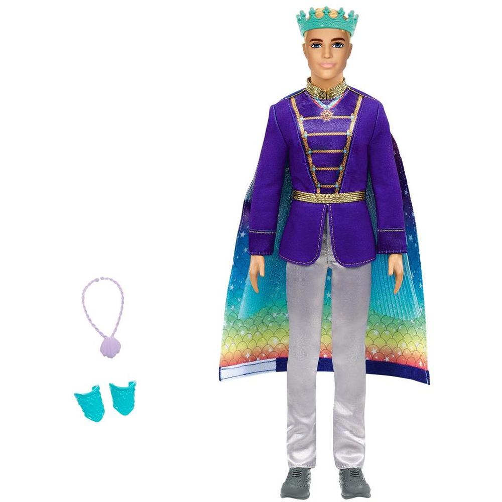 

Кукла 2 в 1 Mattel Barbie Принц Русалки GTF93