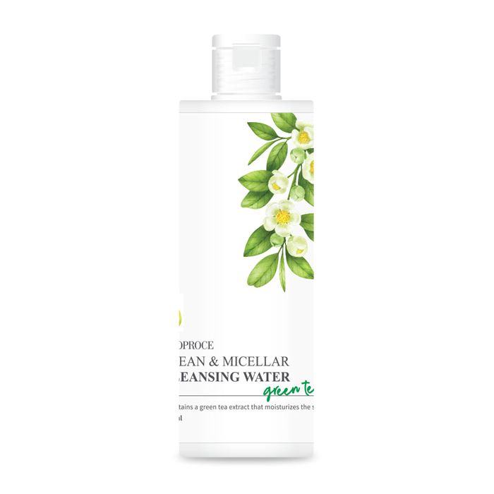 Мицеллярная вода Deoproce с экстрактом зеленого чая Clean & Micellar Cleansing Water Green veracova увлажняющий тоник с морскими минералами и экстрактом зеленого чая