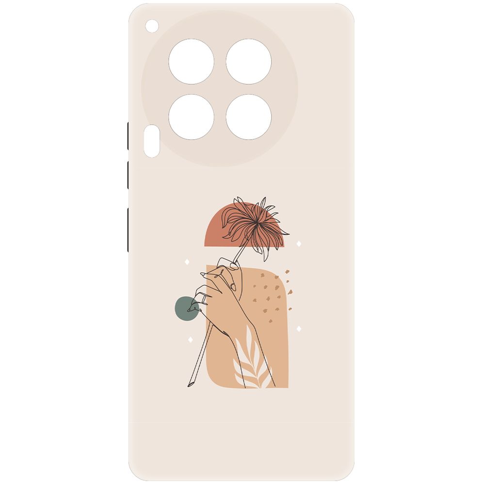 

Чехол-накладка Krutoff Soft Case Романтика для TECNO Camon 30 5G черный