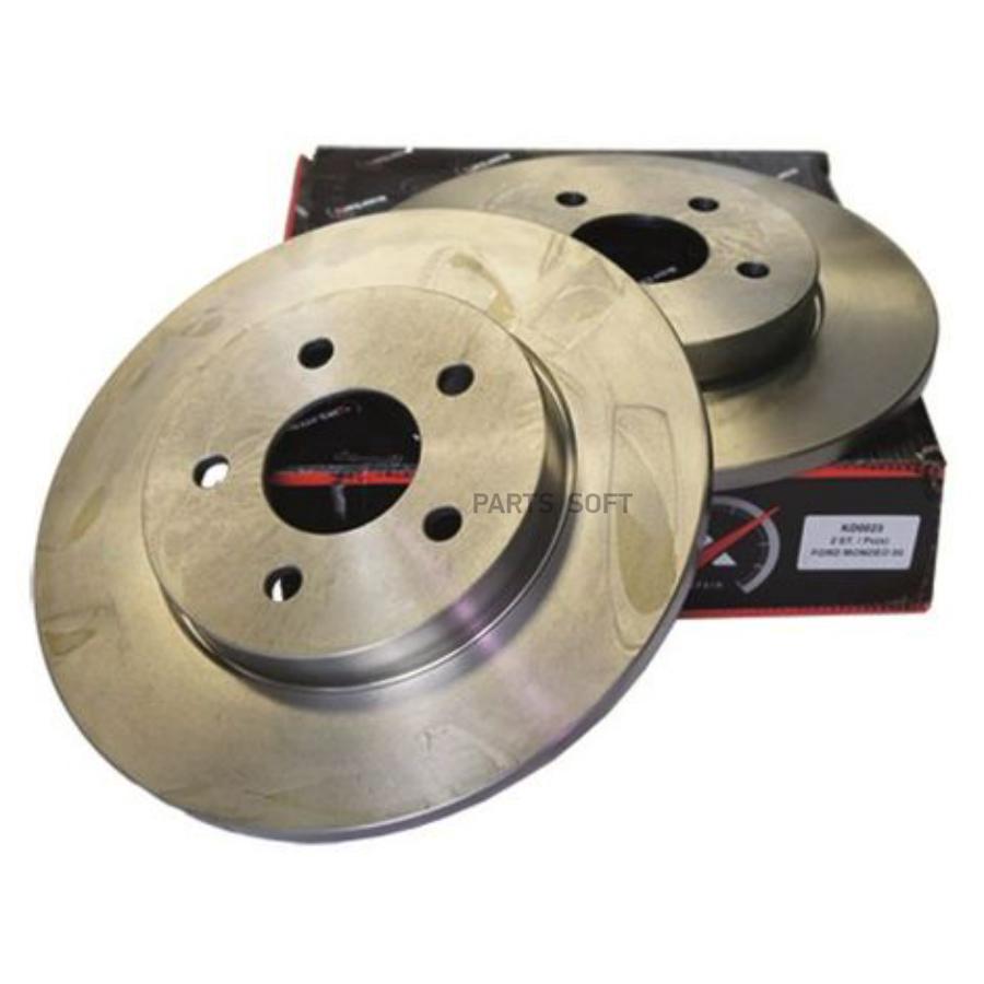 

KORTEX KD0023 Диск торм. FORD MONDEO III 00-07 X-TYPE 02-09 зад.d280mm KD0023 1шт