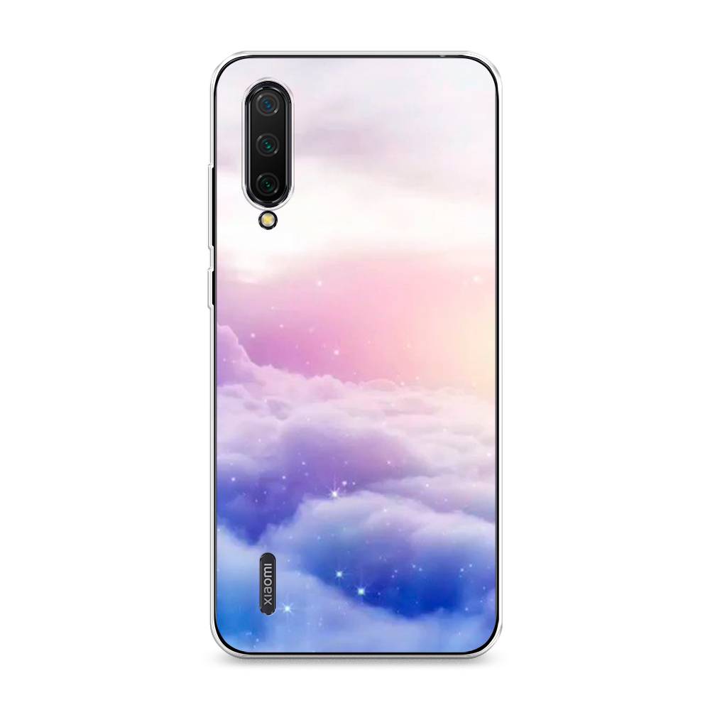 

Чехол на Xiaomi Mi CC9"Небеса", Голубой;белый;розовый, 36150-2