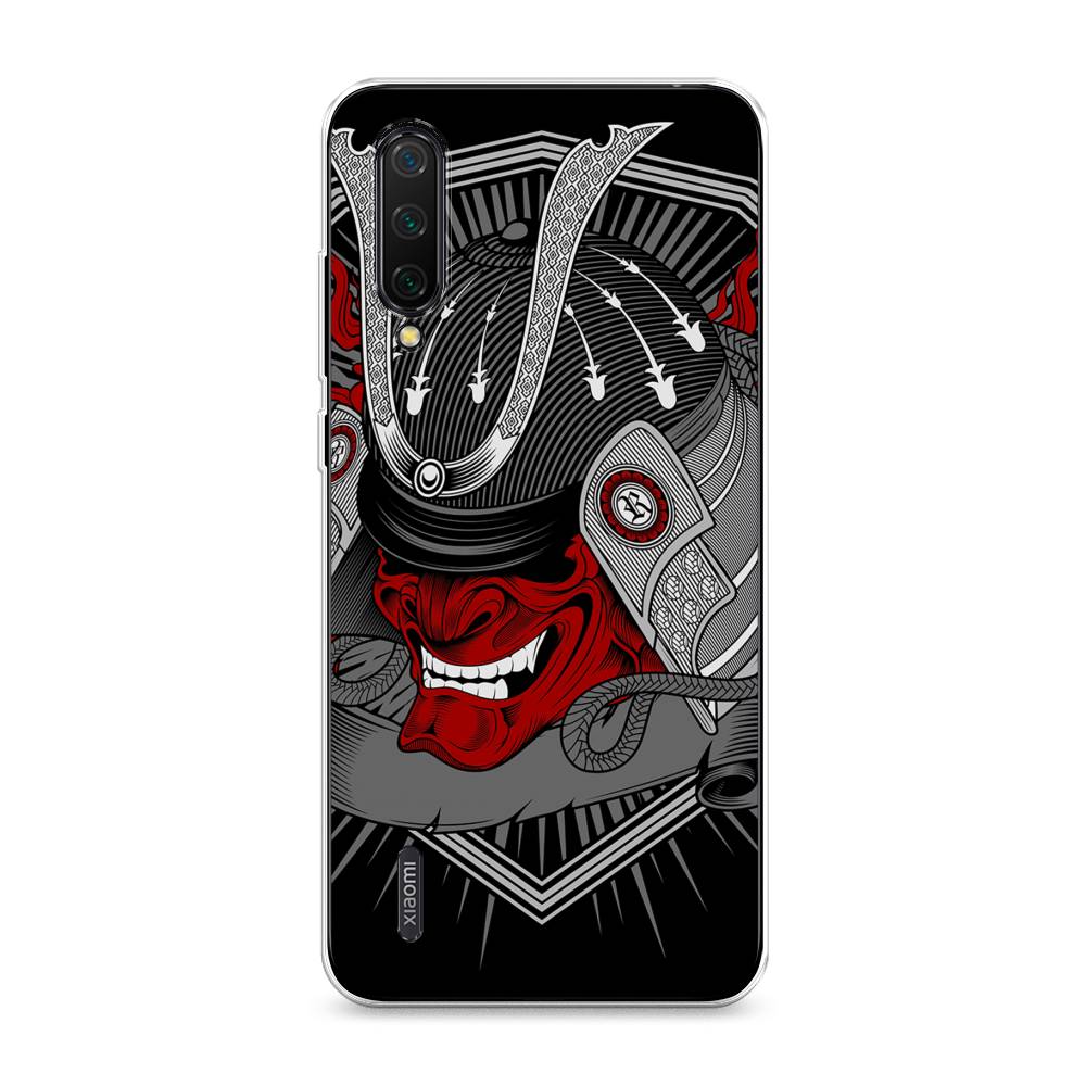 

Чехол на Xiaomi Mi CC9 "Красная маска самурая", Белый;красный;черный, 36150-4