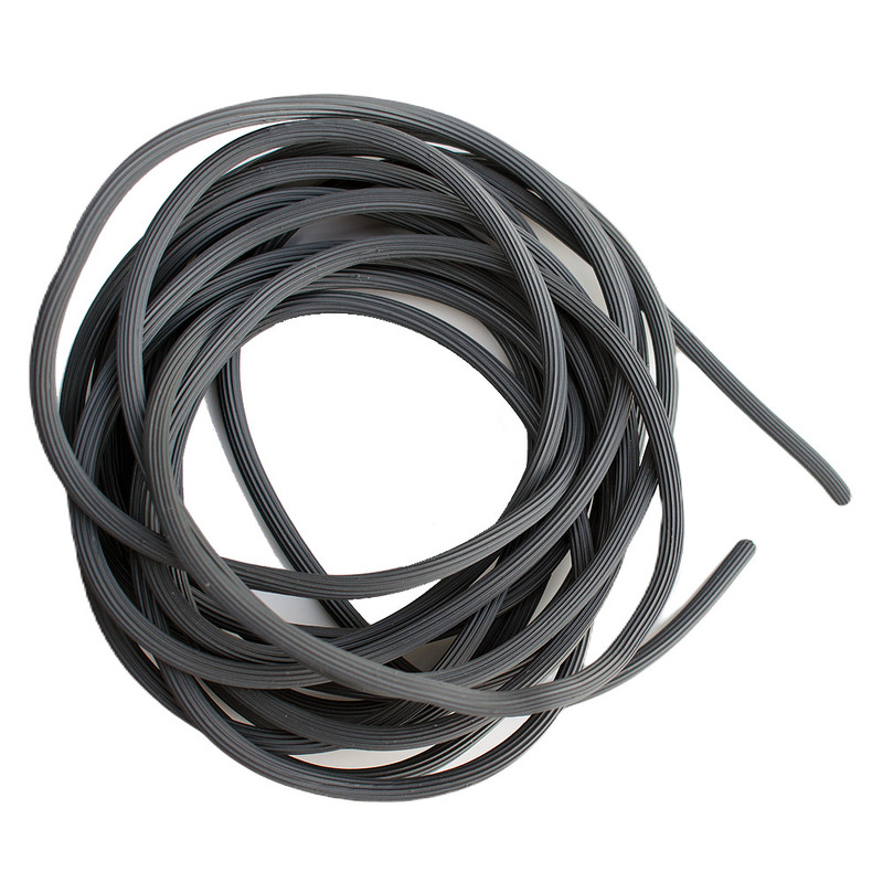 Шнур для москитной сетки диаметр 5 мм серый длина 20 м шнур для москитной сетки komfort москитные системы
