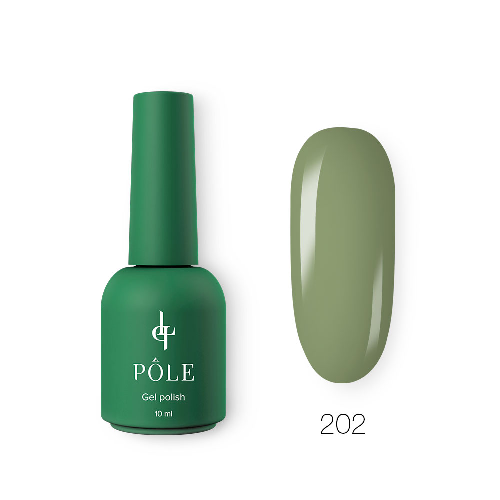 

Гель-лак POLE Роскошь Inspired by France №202 - Тропический хаки (10 мл.)