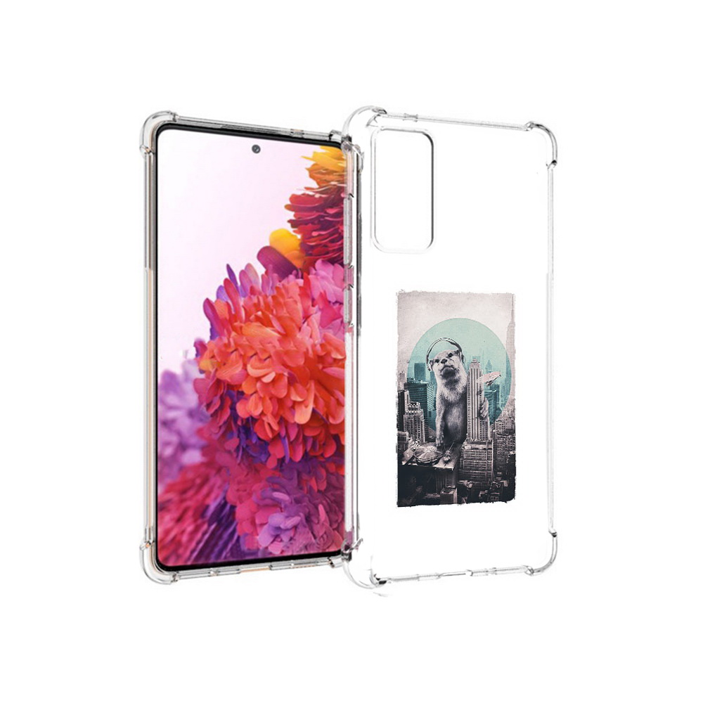 

Чехол MyPads Tocco для Samsung Galaxy S20 FE выдра в городе (PT153647.496.283), Прозрачный, Tocco