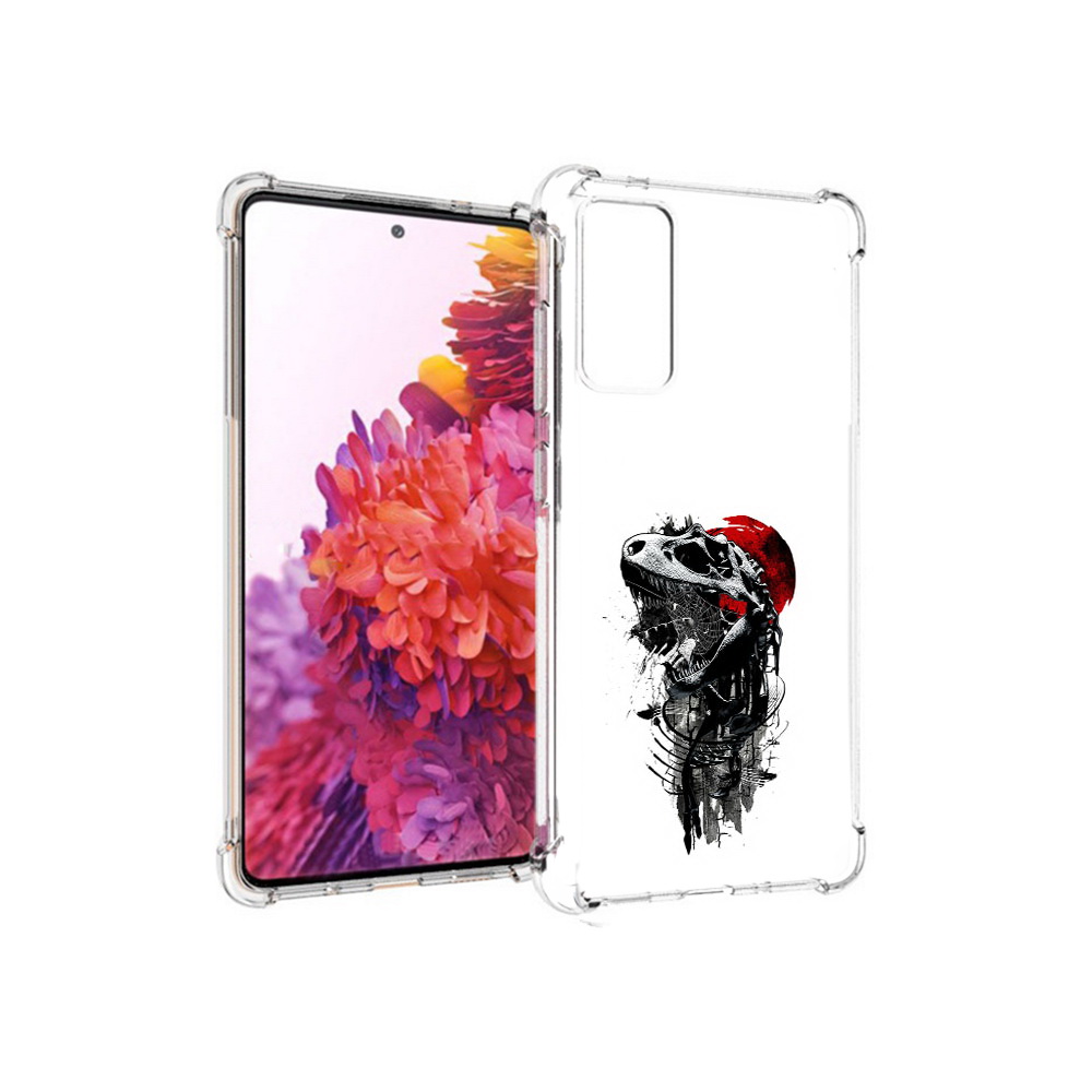 

Чехол MyPads Tocco для Samsung Galaxy S20 FE вымерший динозавр (PT153647.496.284), Прозрачный, Tocco