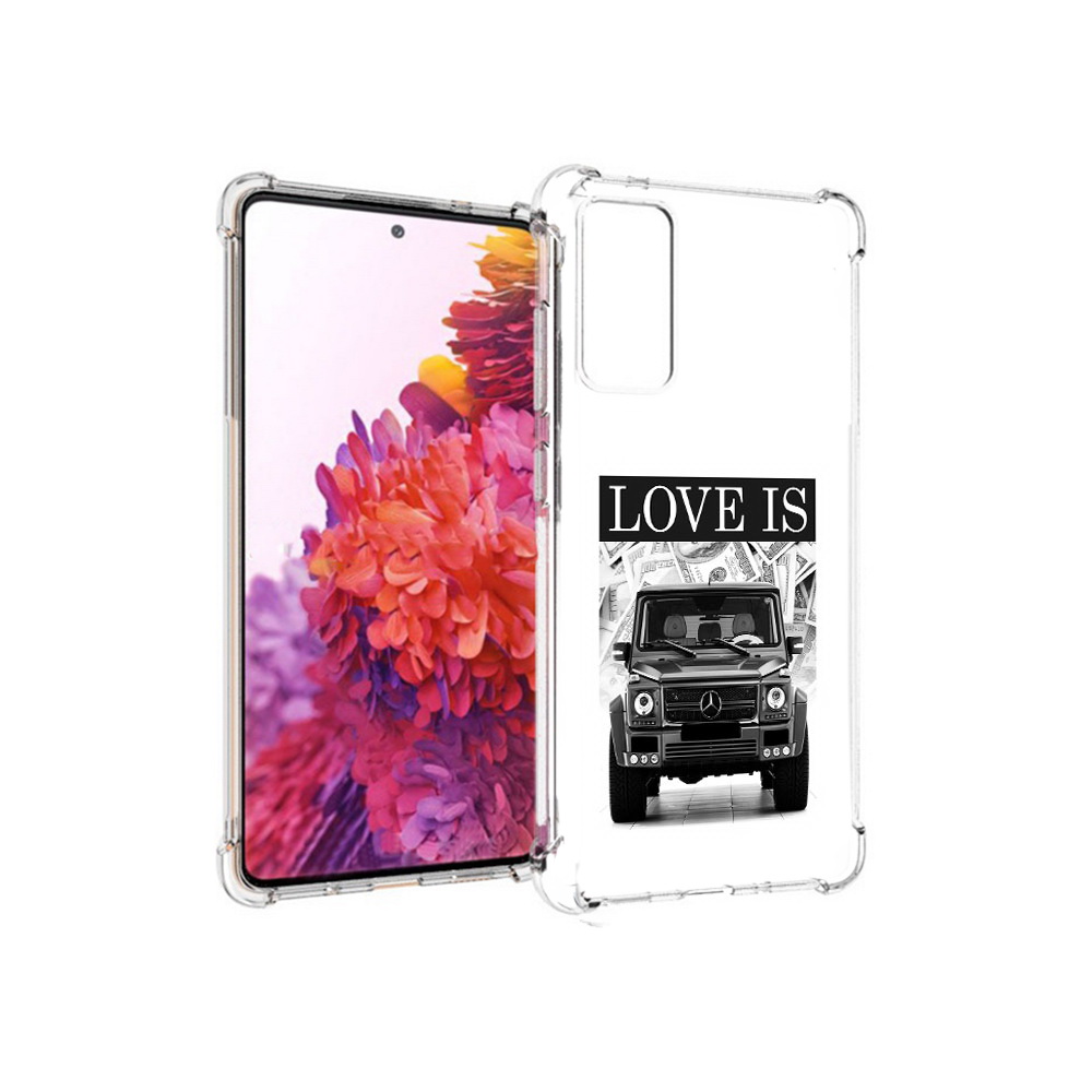 

Чехол MyPads Tocco для Samsung Galaxy S20 FE гелик (PT153647.496.285), Прозрачный, Tocco