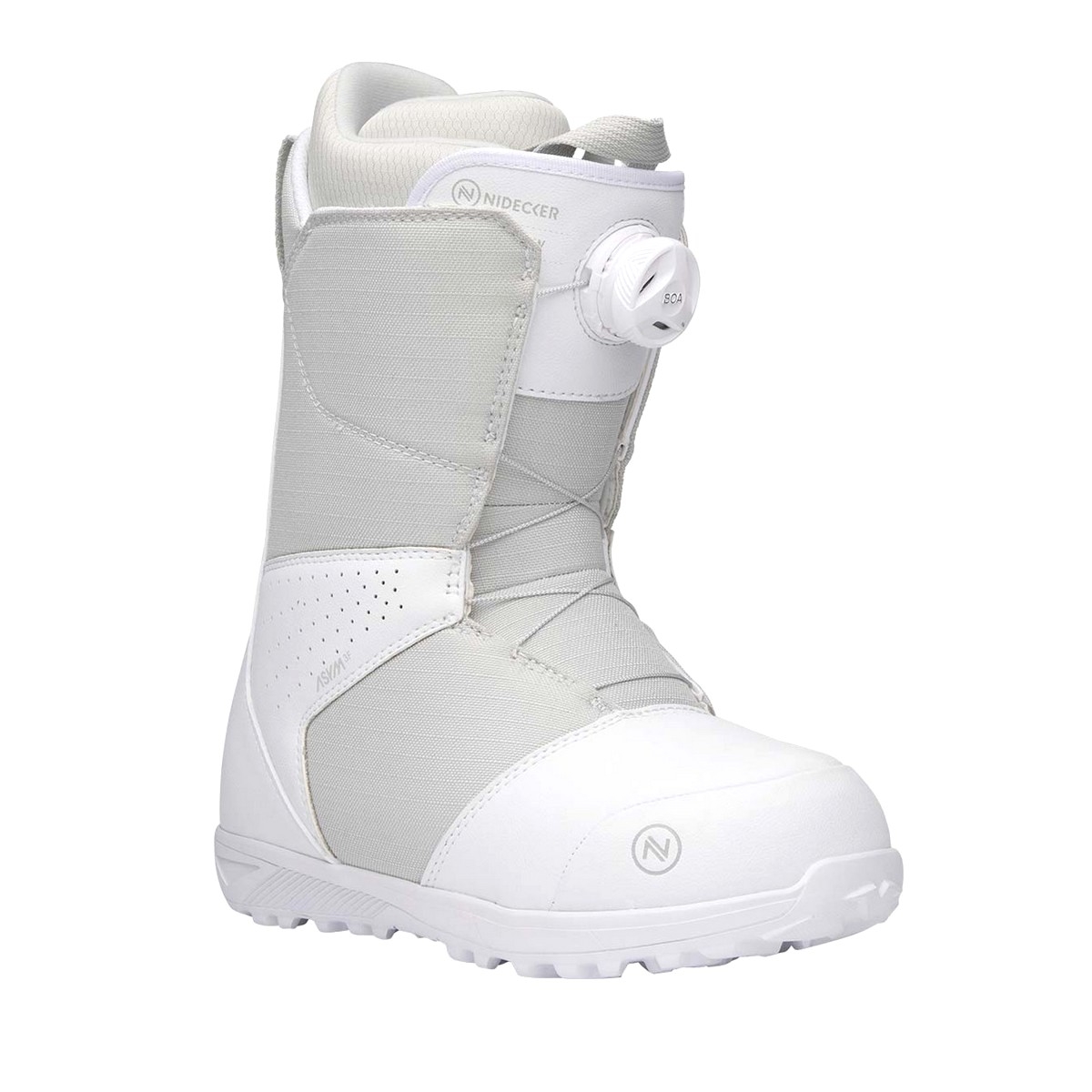 Ботинок для сноуборда Nidecker Sierra W White/Gray, год  2024, размер 36