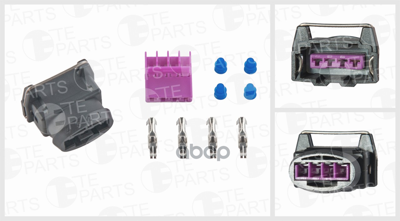 

Разъём 5ти Контактный (Комплектация: 5-Pin, 5 Уплотнений, Фиксатор Котактов) TE PARTS арт.