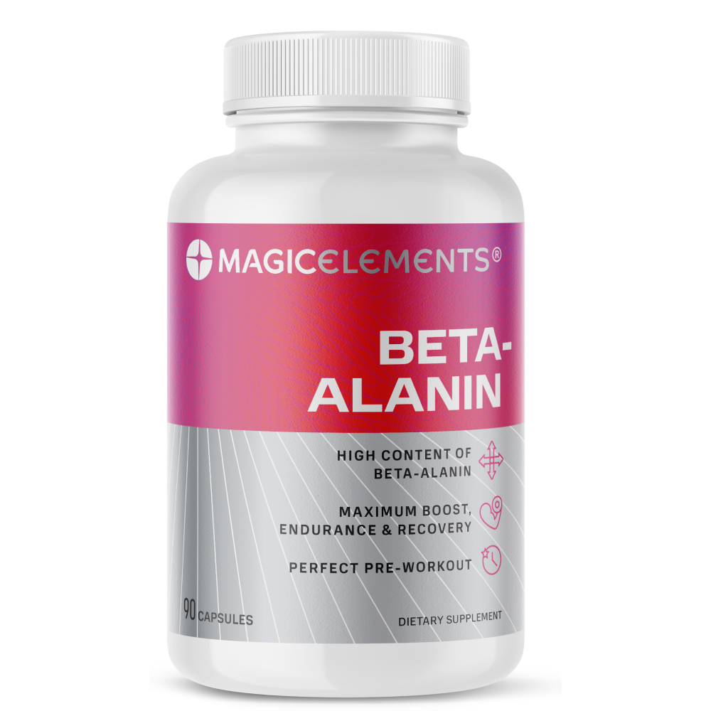 Аминокислоты Бета Аланин Beta-Alanine Magic Elements 90 капсул