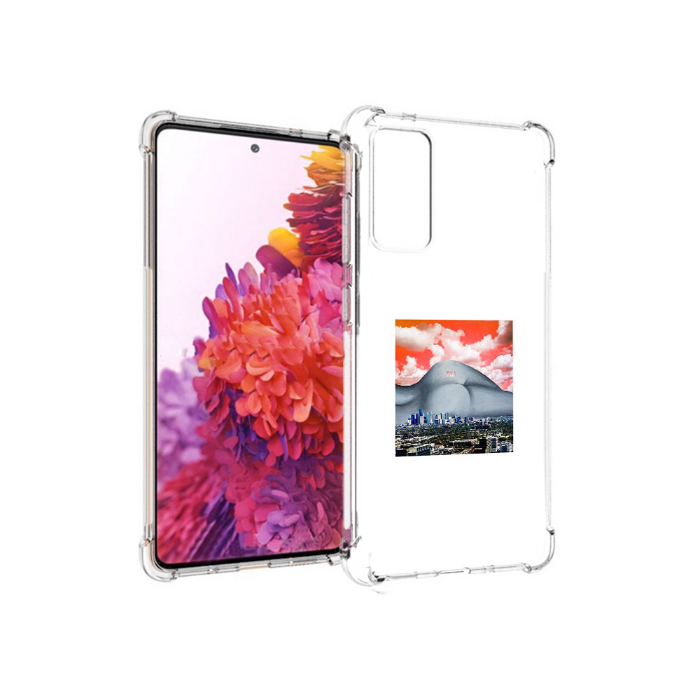 

Чехол MyPads Tocco для Samsung Galaxy S20 FE город с девушкой на фоне (PT153647.496.297), Прозрачный, Tocco