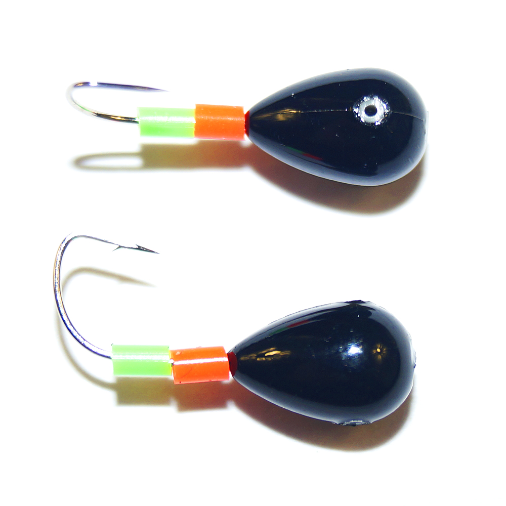 

Мормышка Cargo КАПЛЯ d 3,5мм, m-0,35г черн+люми, 10шт, Черный;оранжевый, Мормышка Капля