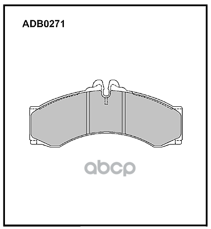 

Колодки Тормозные Дисковые Mercedes Sprinter, Volkswagen Lt ALLIED NIPPON арт. ADB0271