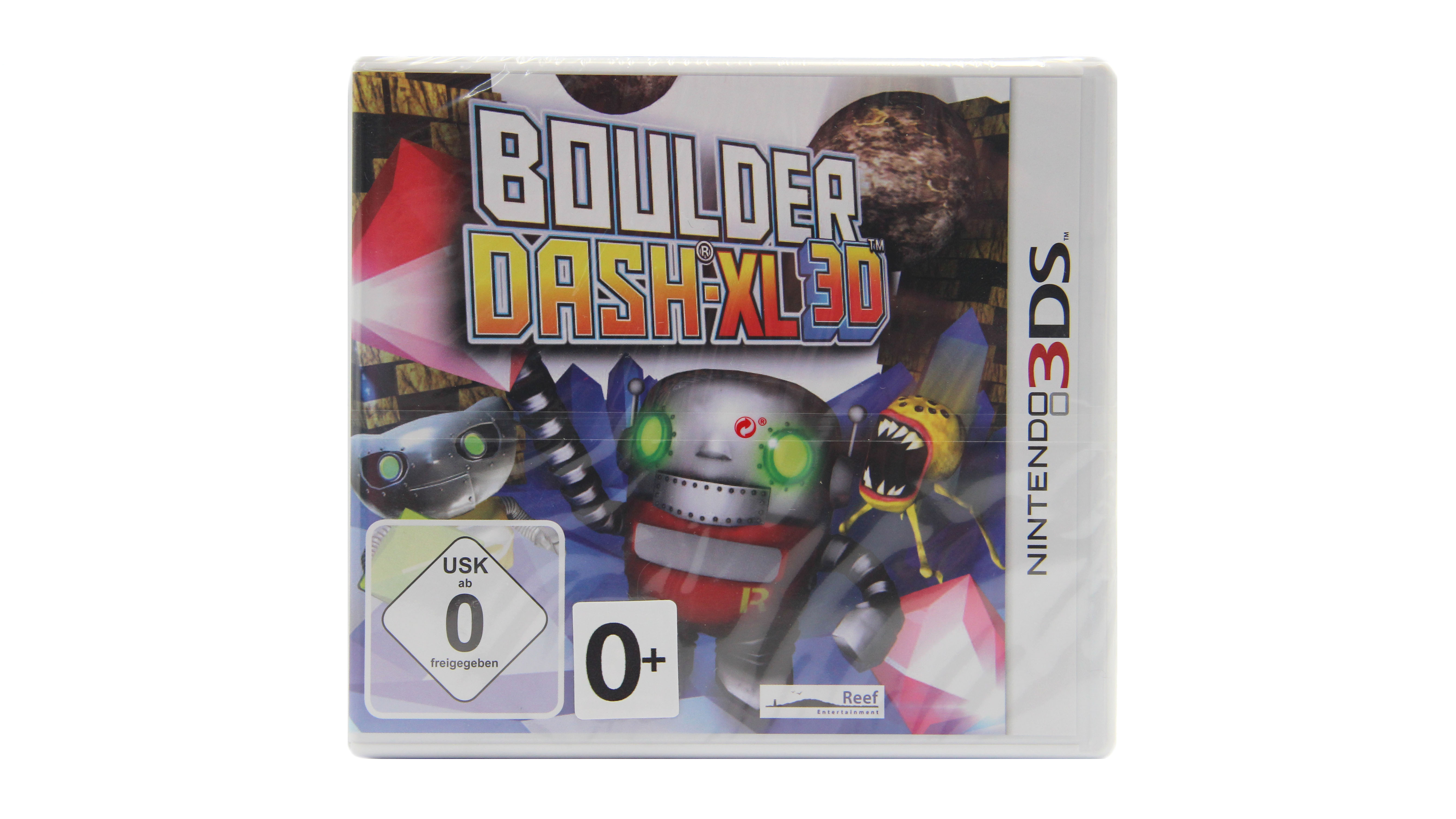 

Игра Boulder Dash -XL 3D (Nintendo 3DS, полностью на иностранном языке), Boulder Dash -XL 3D