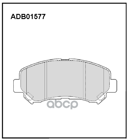 

Комплект тормозных колодок ALLIED NIPPON adb01577