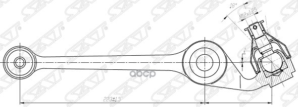 

Рычаг Fr (передний) Нижний Toyota Duet/Daihatsu Storia/Yrv 98- Rh (правый) Sat арт. ST-480