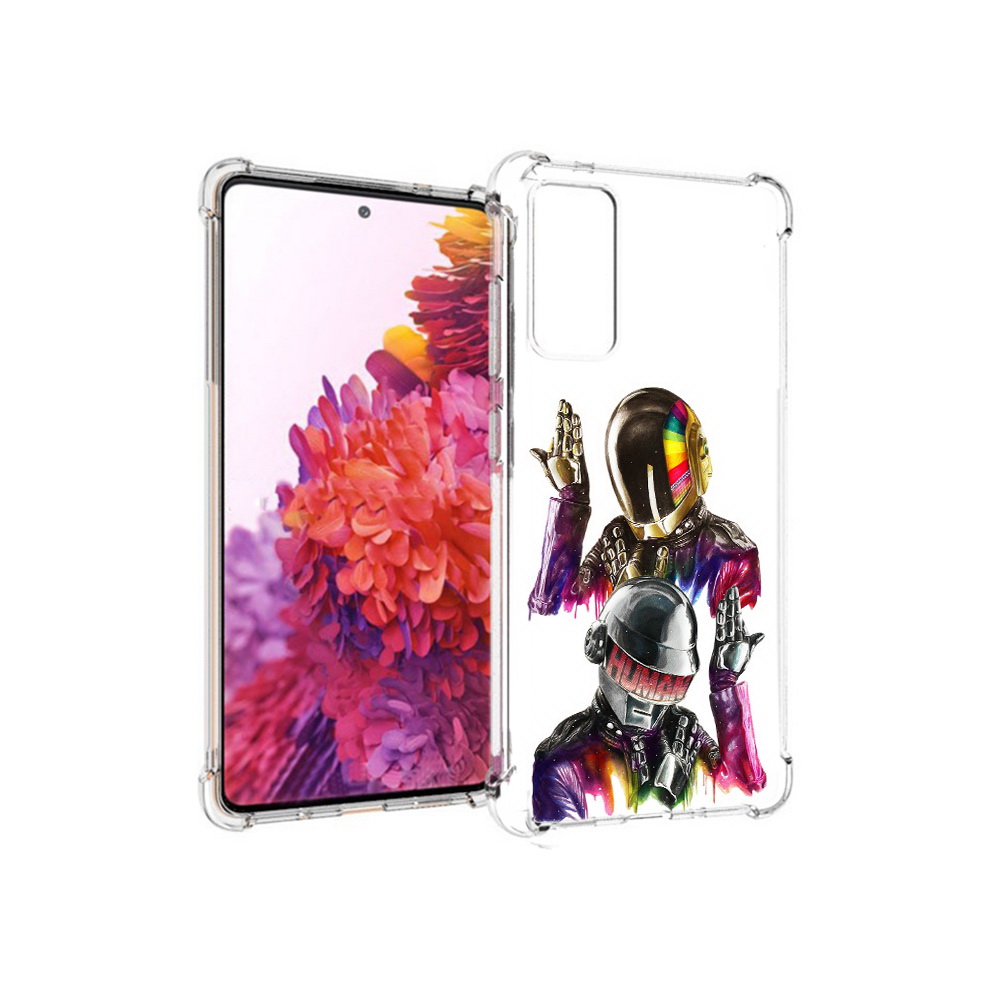 

Чехол MyPads Tocco для Samsung Galaxy S20 FE диско космонавты (PT153647.496.329), Прозрачный, Tocco