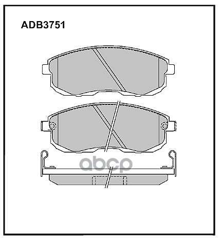 

Колодки Дисковые Передние Nissan 200sx Maxima 1.8t 2.0 3.0i 88-00 ALLIED NIPPON а Adb3751
