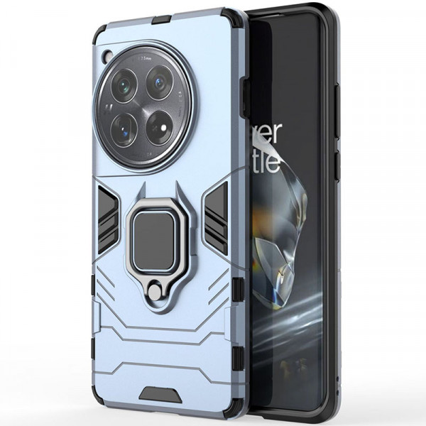 

Противоударный чехол Transformer Ring для OnePlus 12, светло-синий, Transformer Ring