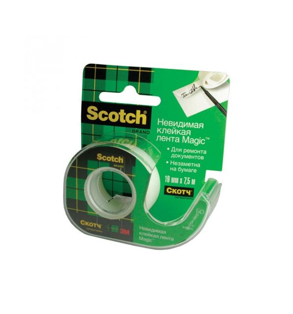 

Клейкая лента 3M Crystal Scotch