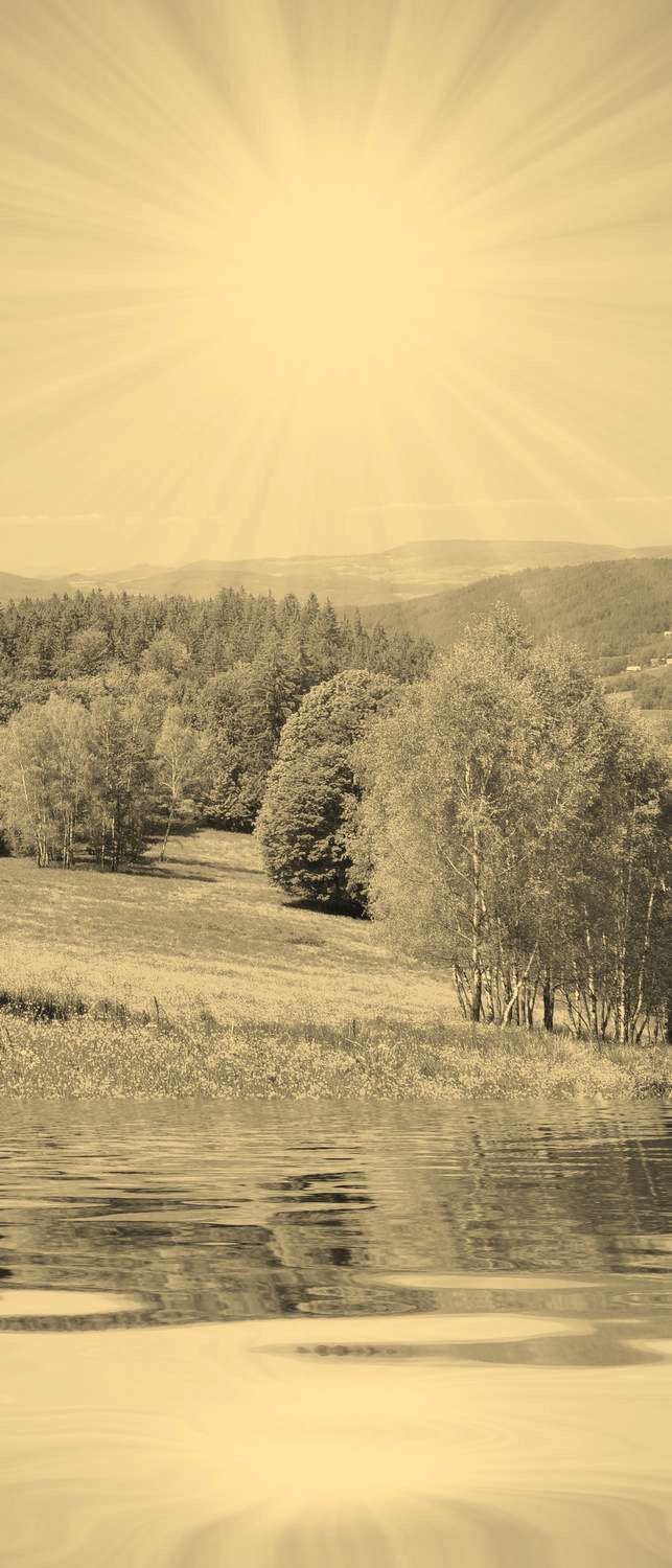 фото Самоклеющиеся фотообои "на берегу", 90x210 см, эффект сепия фотообои.рф