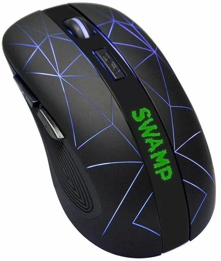 Беспроводная игровая мышь OKLICK 975GW SWAMP Black