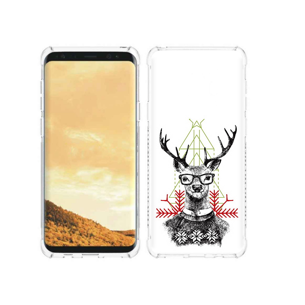 

Чехол MyPads Tocco для Samsung Galaxy S9 умный олень (PT98329.588.652), Прозрачный, Tocco