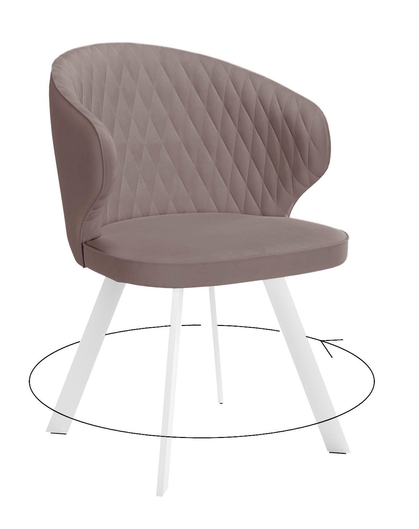 

Стул DIKLINE черный микровелюр 35x45x86 см