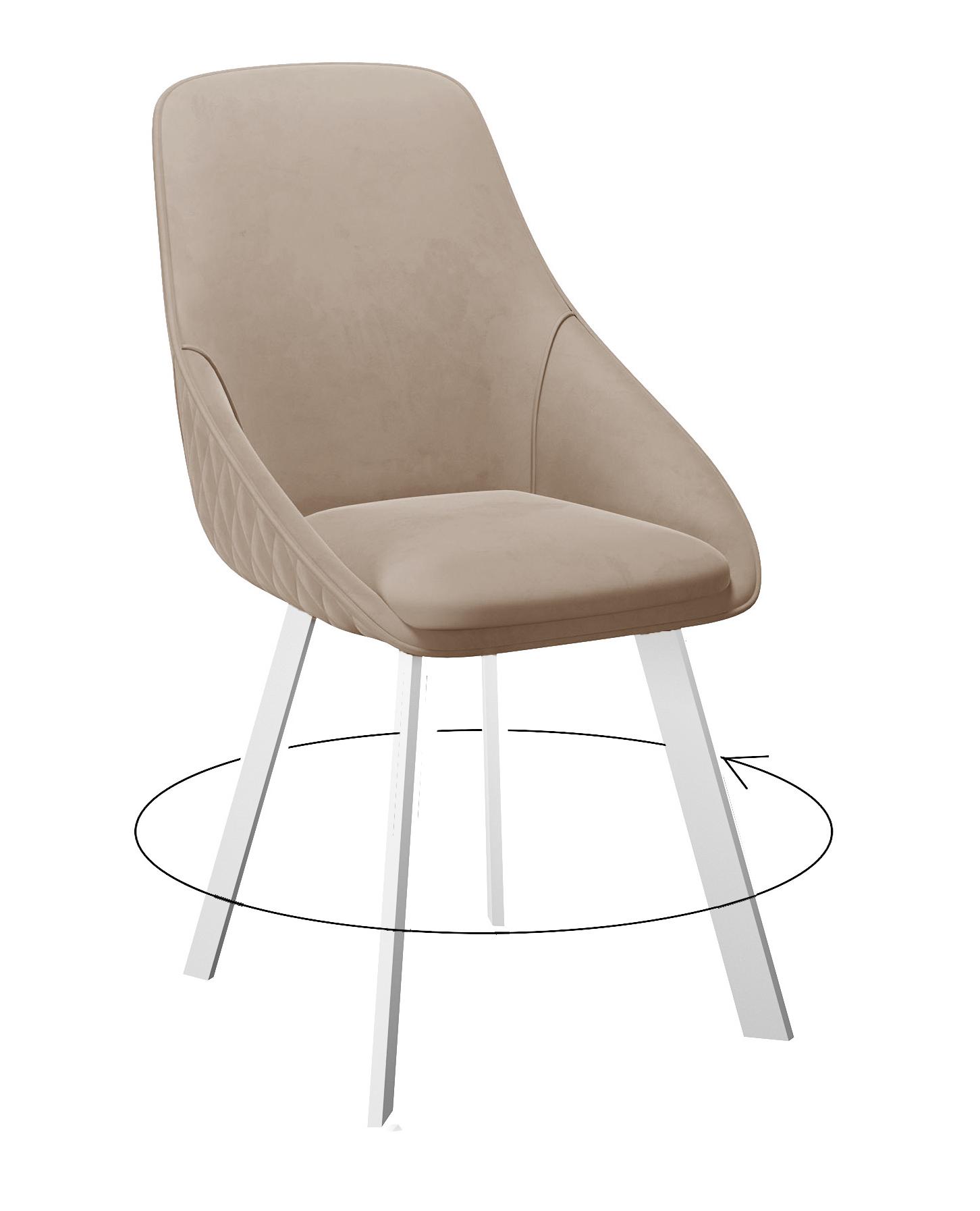 

Стул DIKLINE черный микровелюр 35x45x86 см