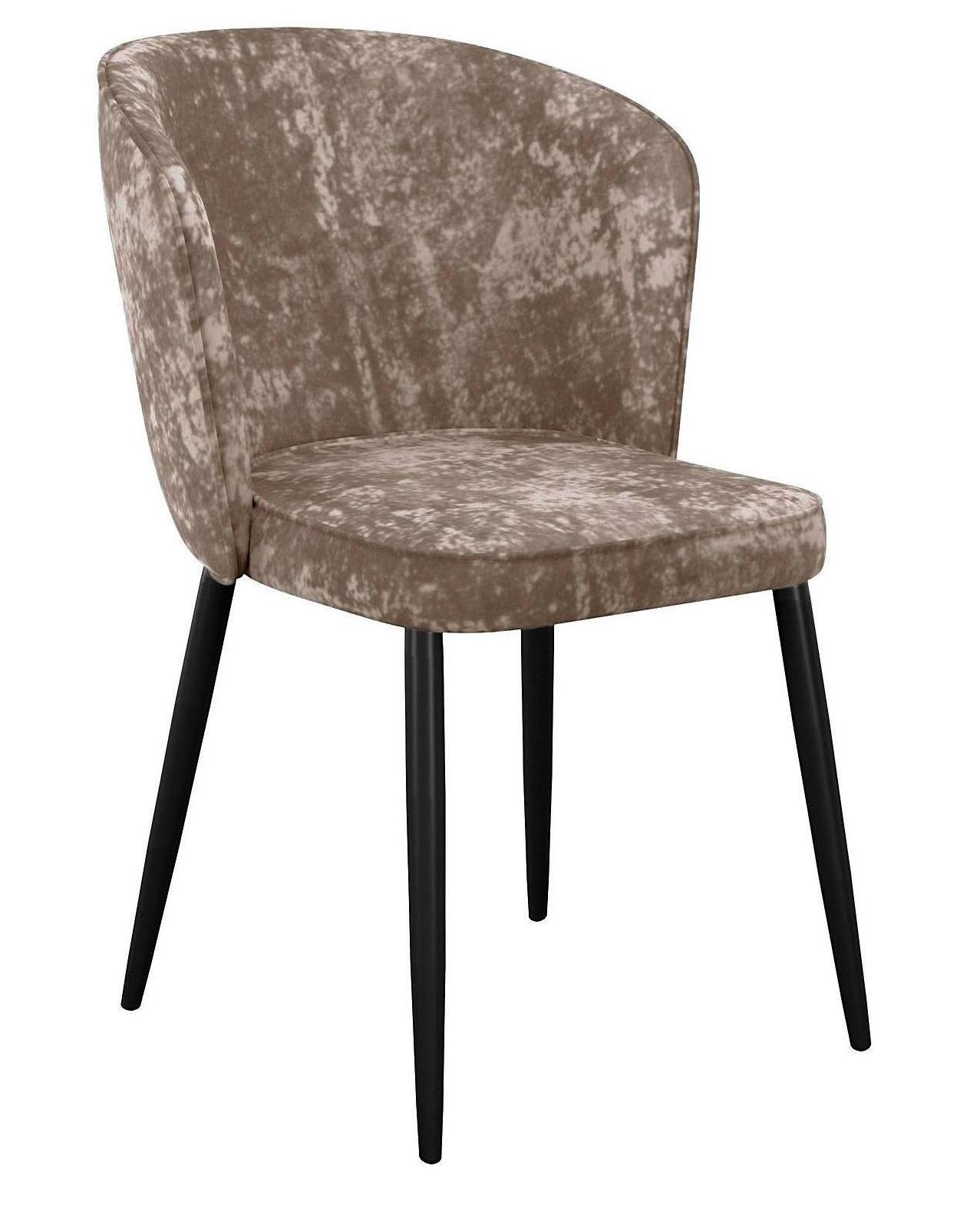 

Стул DIKLINE черный микровелюр 35x45x86 см
