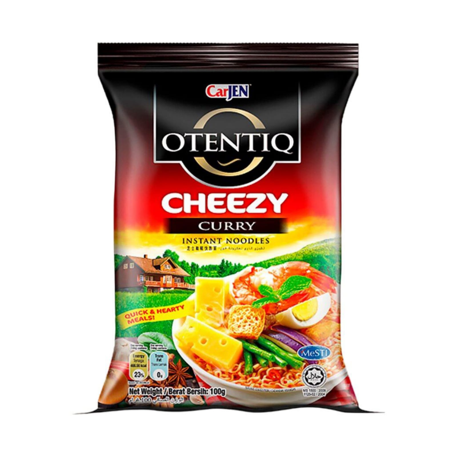 

Лапша быстрого приготовления CarJEN Сырный Карри Cheezy Curry, 100 г