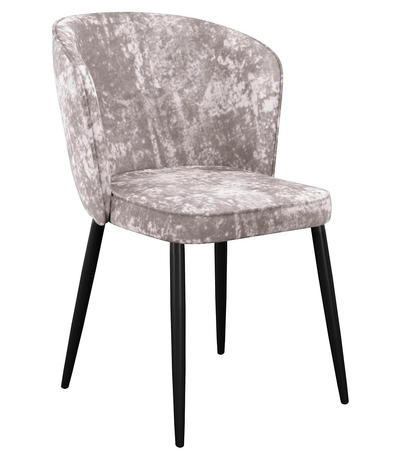 

Стул DIKLINE черный микровелюр 35x45x86 см