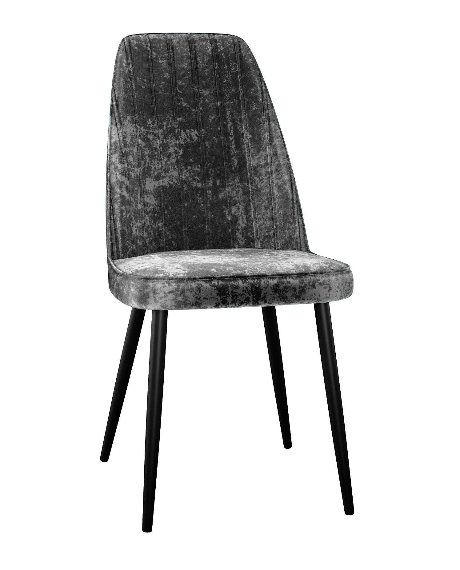 

Стул DIKLINE черный микровелюр 35x45x86 см