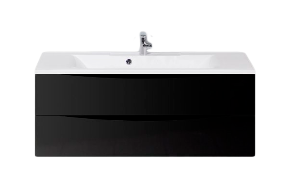 

Тумба с раковиной BelBagno Marino 120 NL, Черный, MARINO-1200-2C-SO-NL-P+BB1200/450-LV-MR-PR