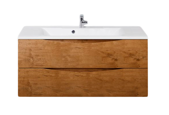 

Тумба с раковиной BelBagno Marino 120 RN, Коричневый, MARINO-1200-2C-SO-RN-P+BB1200/450-LV-MR-PR