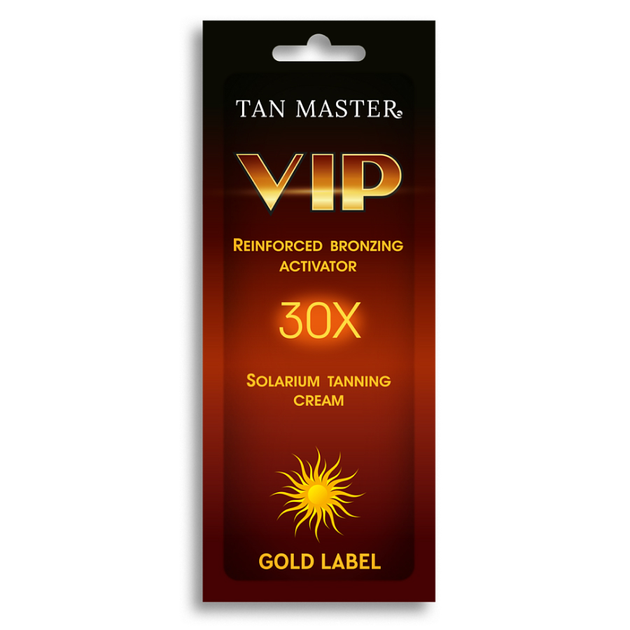 Крем для загара в солярии Tan Master VIP, 15 мл