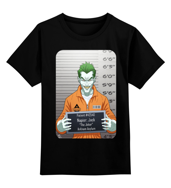 

Футболка детская Printio Бэтмен(joker) цв. черный р. 104, Бэтмен(joker)