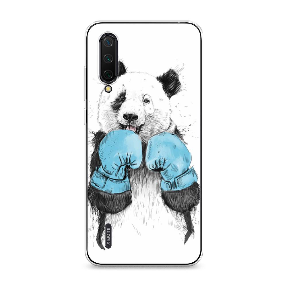 фото Чехол на xiaomi mi cc9 "панда боксер" case place