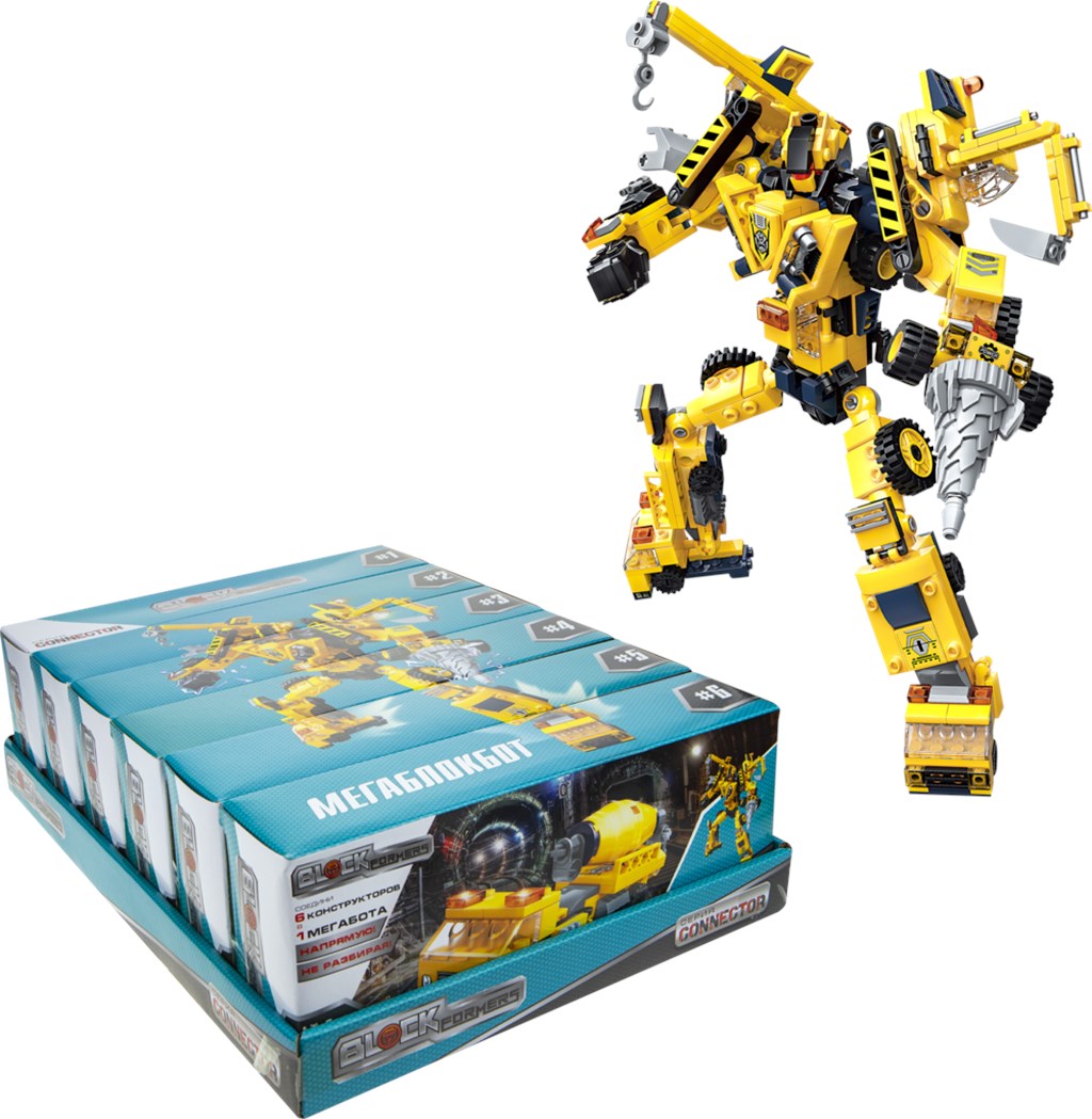 

Конструктор 1Toy Blockformers Connector в ассортименте